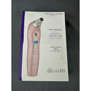 Michael Todd Beauty Sonic Refresher Wet/Dry Pink Microderm Skincare System
